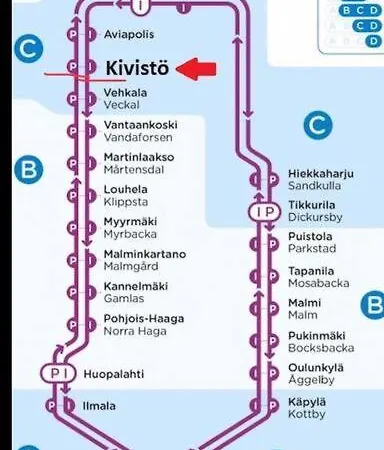 To Luxstudio Karneoli From Helsinki Airport 6 Min, To 27min, Free Parking In Kivistoe * Vantaa